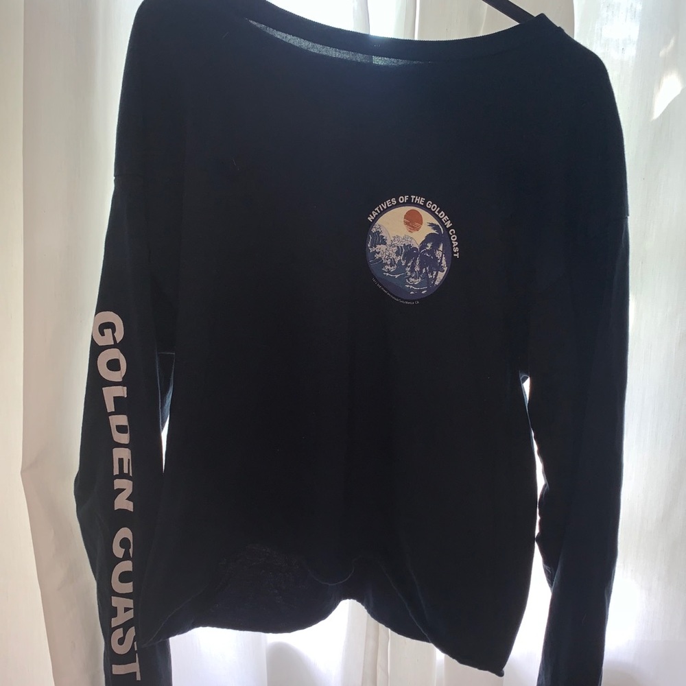 Natives of The Golden Coast Cropped Shirt